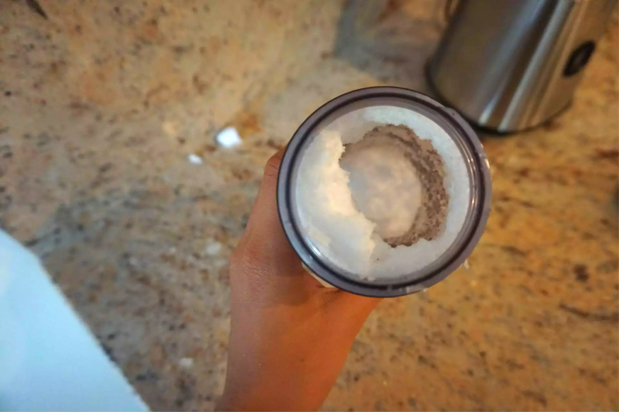 AEG Crushed Ice nachher